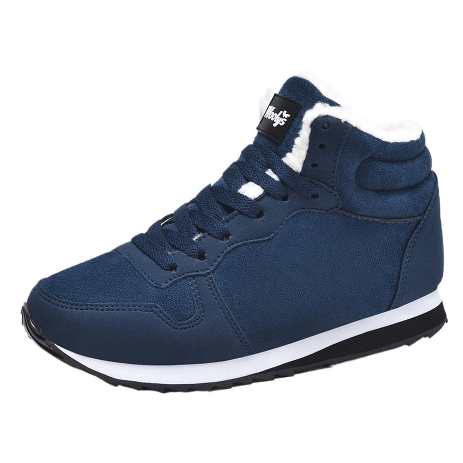Chaussures montantes d'hiver en coton for couple, chaussures de marche classiques Pour le travail, le ski et l'extérieur