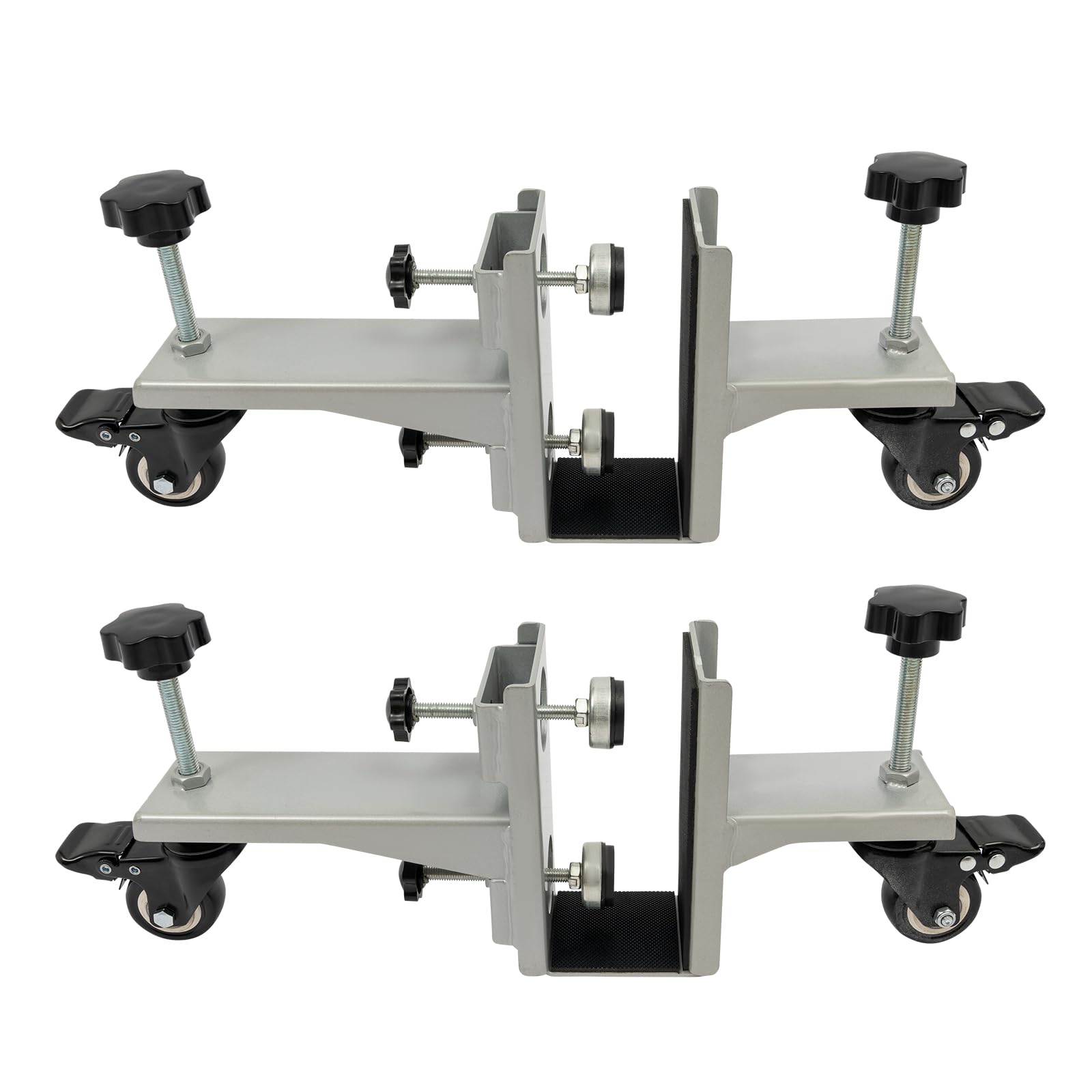 Door Installation Tool Kit, 2 PCS Door Installation Dolly with Rotating Wheels for 1