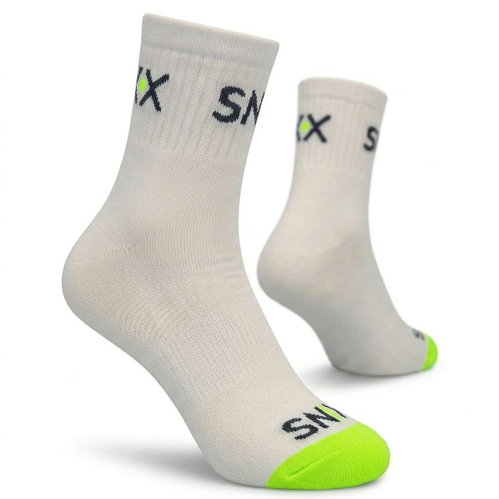 Sportswear Athletic Socks, Women, White with Colour Accent-image-32