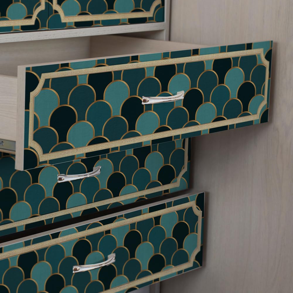 kina Pellicola Adesiva Mobili Casa Cucina Bagno Modello RA0297 60x300 cm | Materiale PVC, Impermeabile, Protezione Antigraffio, Decorazione, Senza Bolle, Facile Applicazione, Made in Italy