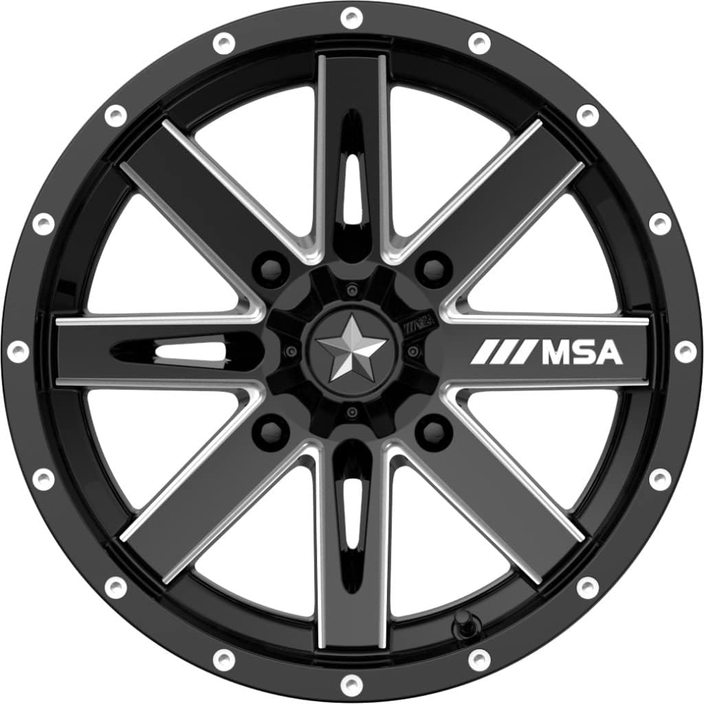 MSA M41 Boxer 14x7 ATV/UTV Wheel - Milled (4/156) +10mm [M41-04756]