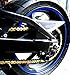 CaliBikerClub Blue Reflective Wheel Rim Stripe Decal Tape for Motorcycle & Car Wheels 16