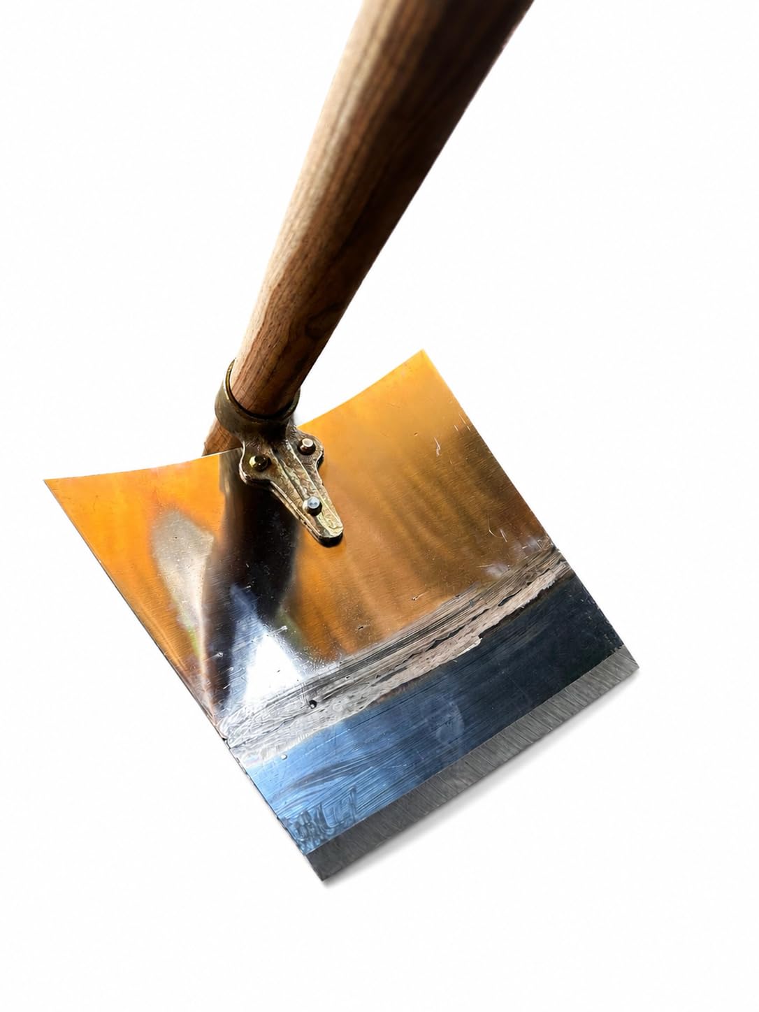 STELVO Stainless Steel Kassi with Hardened & Tempered Blade, [7.5 X 10], 1.2 kg Heavy Duty, with Sheesham Handle,Deep Curvature Center-Pressed for Improved Performance, SS-image-18