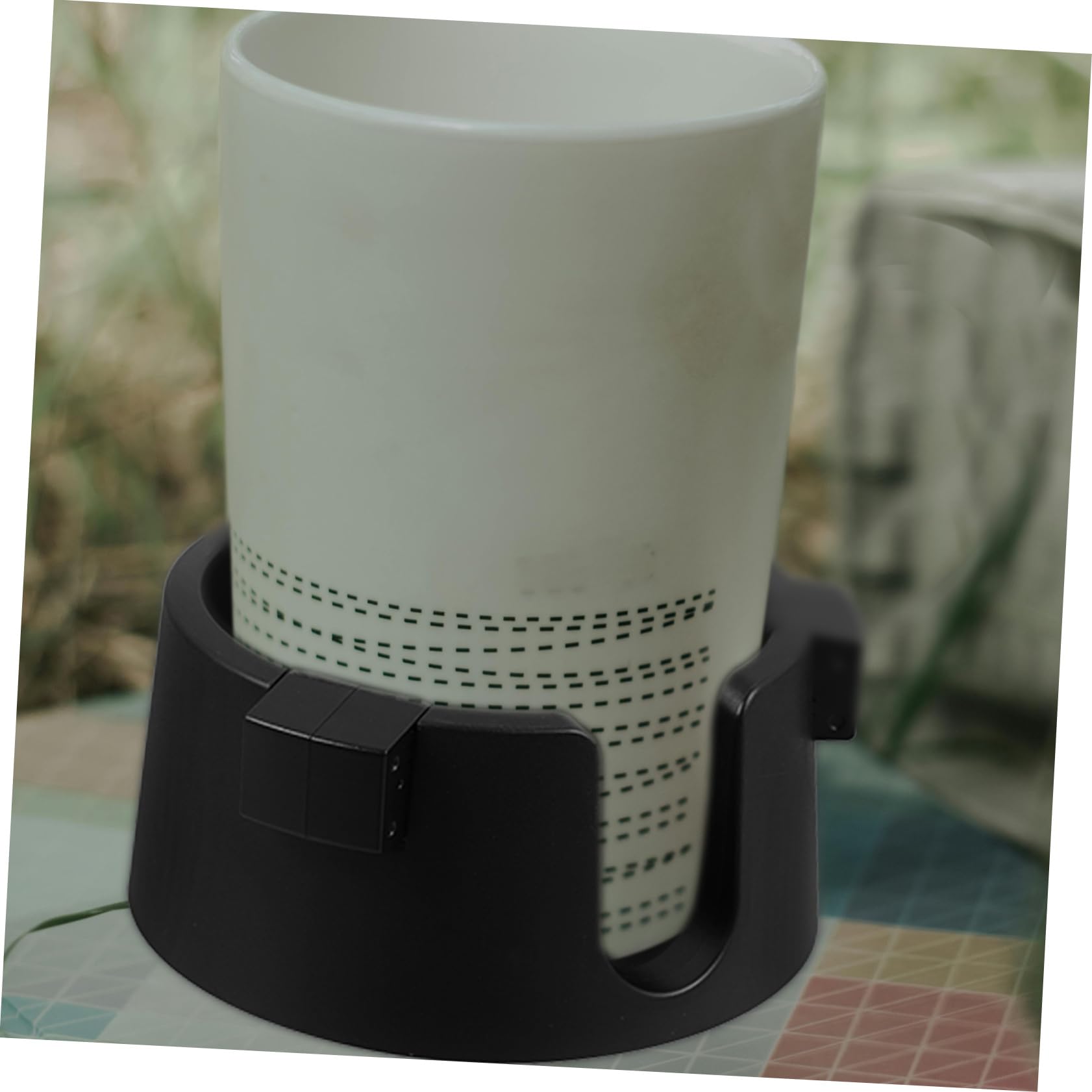 2piezas Portavasos Antiderrames Multifuncional para Mesa y Sofá Soporte De Bebidas y Aislante para Tazas y Botellas para Oficina Camping y Viajes