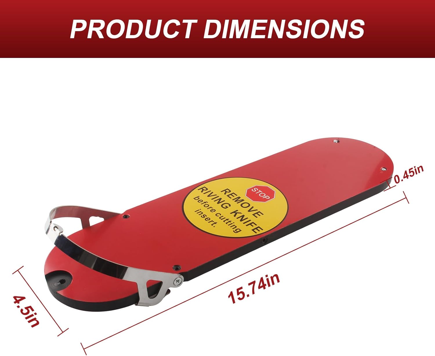 Dado Lock Down Insert Fits For Sawstop CB, ICS, PCS, CNS Table Saw, Replacement For Sawstop Zero-Clearance Insert