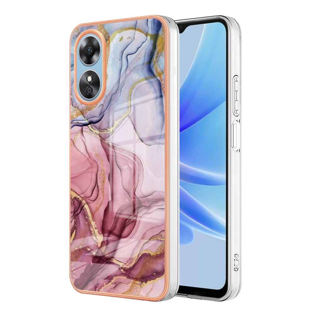 COVER Silicone morbida per OPPO A17 CUSTODIA COLORATA protettiva