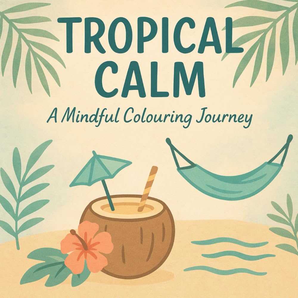 Tropical Calm: A Mindful Colouring Journey
