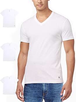 Polo ポロホワイトスリムフィットTシャツ 2枚セット Polo ポロホワイトスリムフィットTシャツ 2枚セット