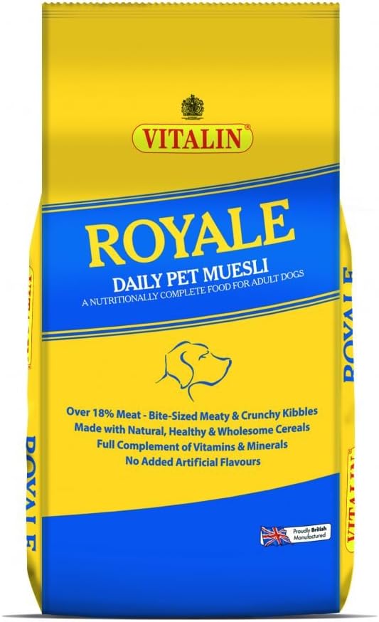 Vitalin Complete Dry Royale Adult Dog Food Muesli Chicken 15 kg