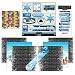 Scrapbook Customs Go Big Snowboarding Themed Paper and Stickers Scrapbook Kit