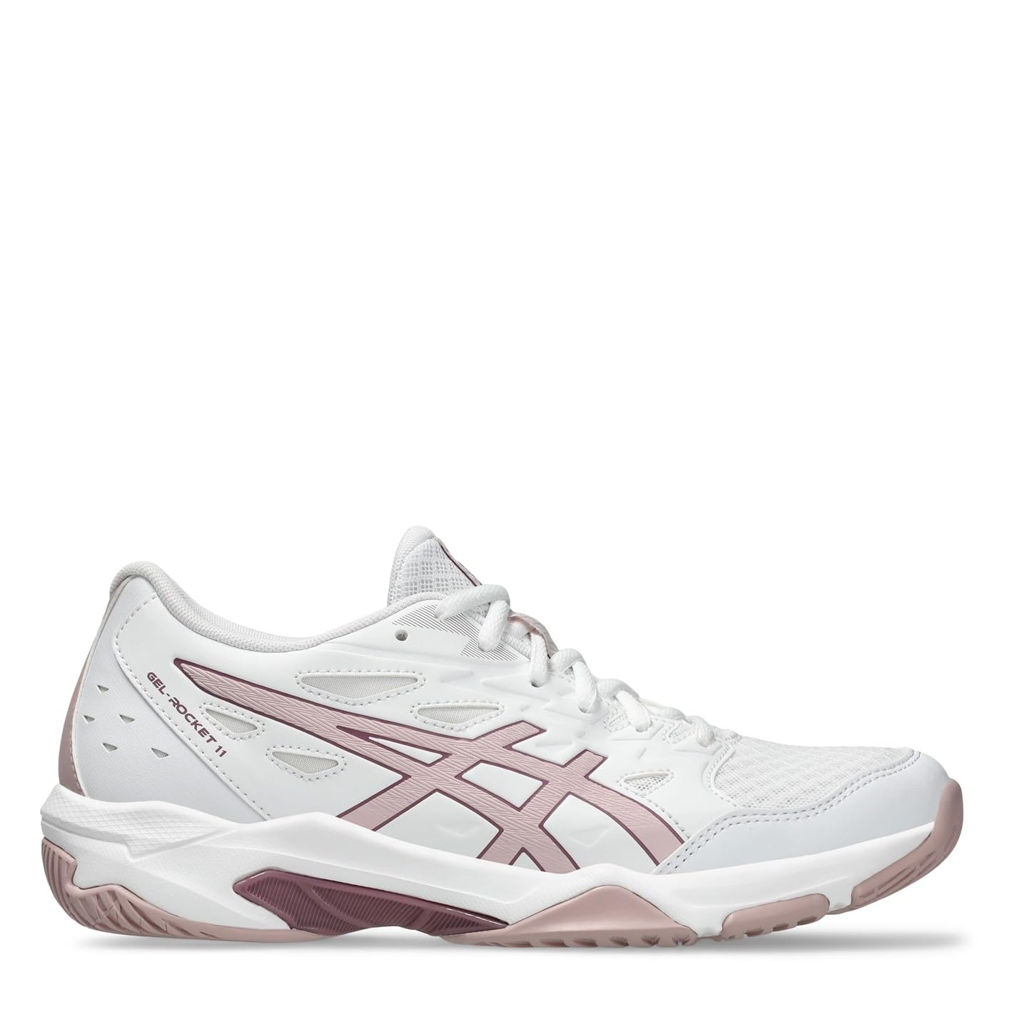 Asics Gel-Rocket 11, Sneaker Donna, Rosa spartiacque Bianca, 38 EU