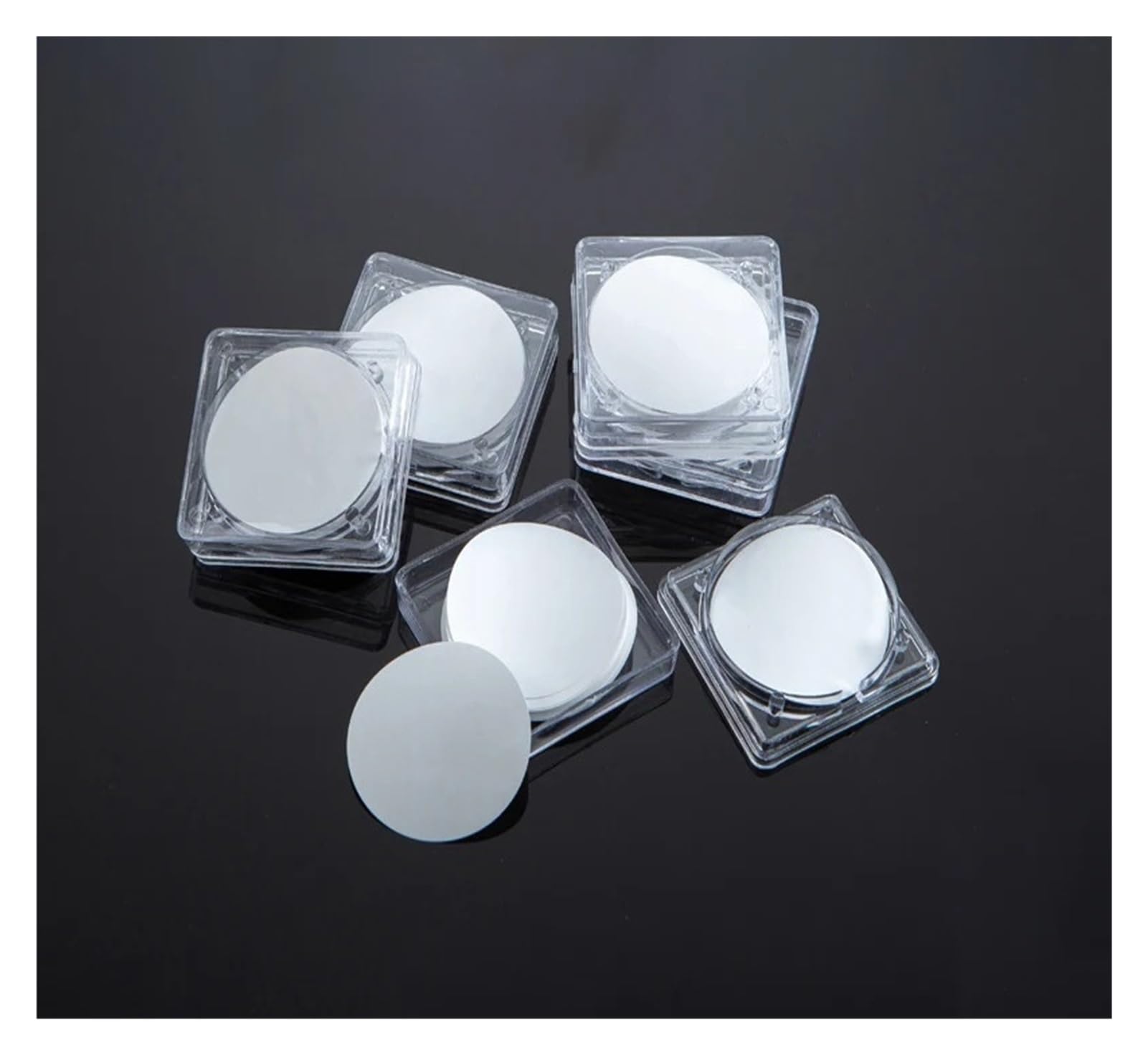 50 unids/Caja 13mm-150mm PP Membrana de Filtro microporoso Polipropileno miliporo filtración Membrana de microfiltración de Laboratorio(100mm) | 100mm