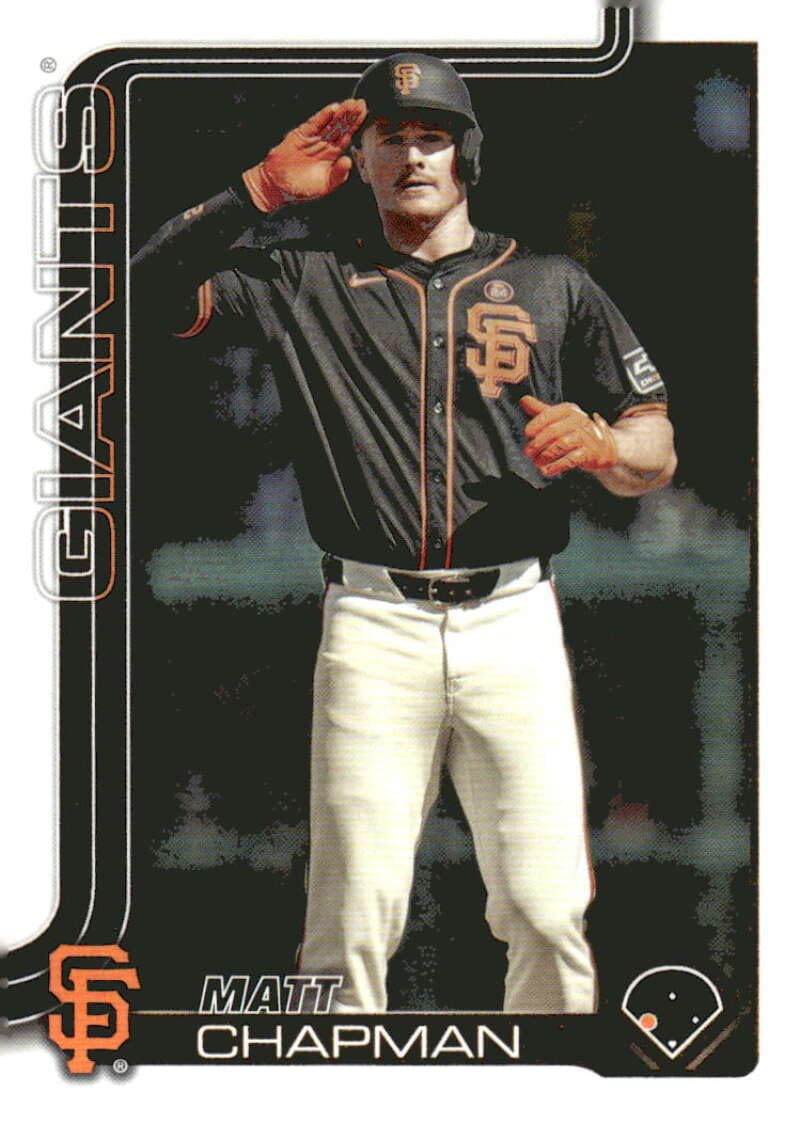 Amazon.com: 2025 Topps Series 1 Baseball #221 Matt Chapman San