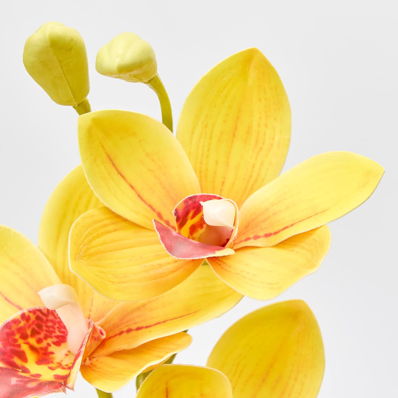 シンビジウム アートフラワー クリーム色 シンビジウム アートフラワー クリーム色