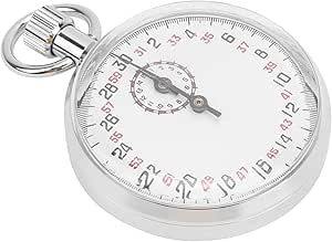 Amazon.com: Mechanical Stopwatch Metal Mechanical Stop Watch Analog ...