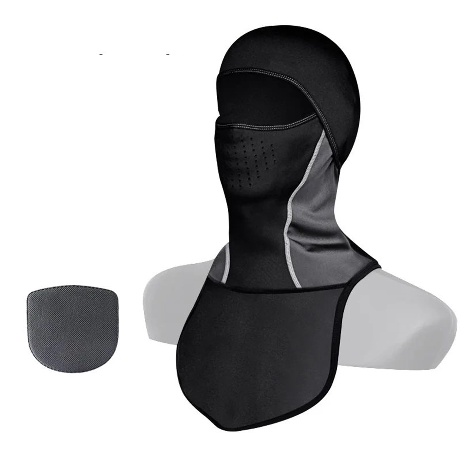 Passamontagna Maschera da Sci Invernale in Pile Termico Copertura Integrale Cappuccio da Snowboard Sciarpe Sport all'Aria Aperta Copricapo da Ciclismo Antivento Scaldacollo