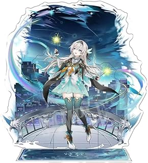 崩壊：スターレイル グッズ ホタル シリーズのキャラクターです アクリルスタンド 置物 記念品 コレクション プレゼント コスプレ (蛍が流れます) [並行輸入品]