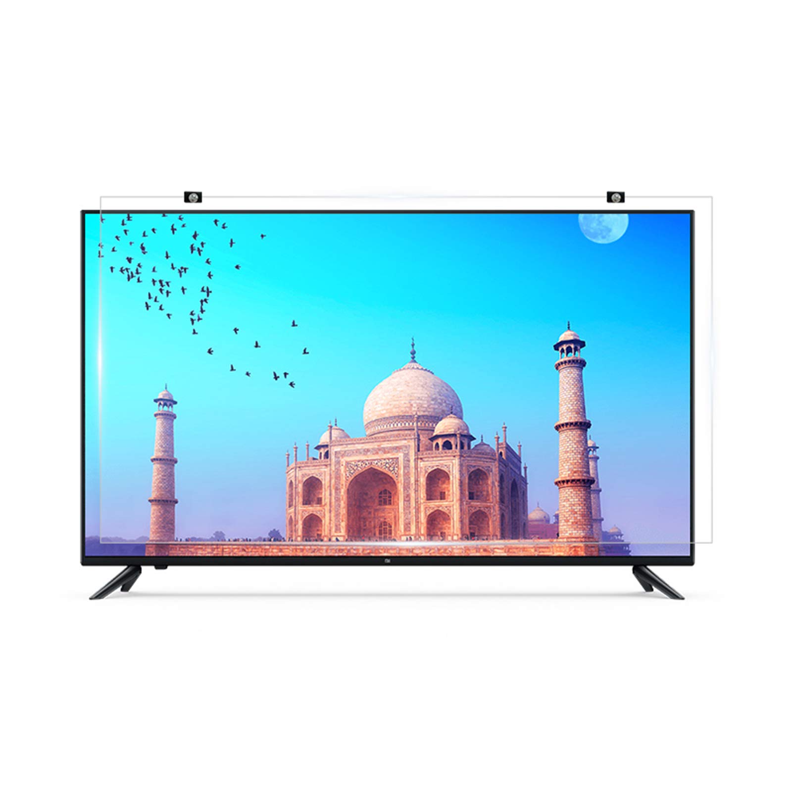 WSHA Pellicola salvaschermo per TV Anti-Luce Blu da 32 Pollici, Protezione per Gli Occhi con Pellicola AntiGraffio antiriflesso, Perfetta per miopi, Studenti scolastici, impiegati (700 * 393 mm)