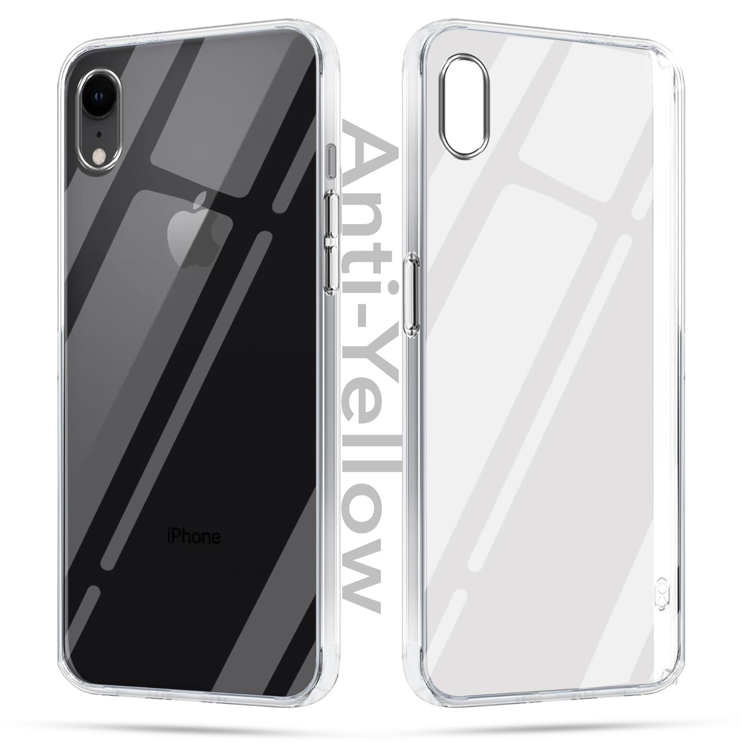 Jkobi Lifetime Anti-Yellow Clear Back Cover Case for Apple iPhone