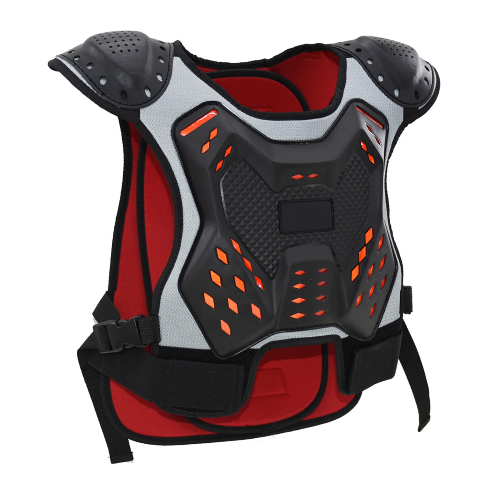 Gilet de motocross pour enfants - Équipement de protection adapté pour l'équitation en toute sécurité et les activités sportives de plein air, le ski, le snowboard et plus encore