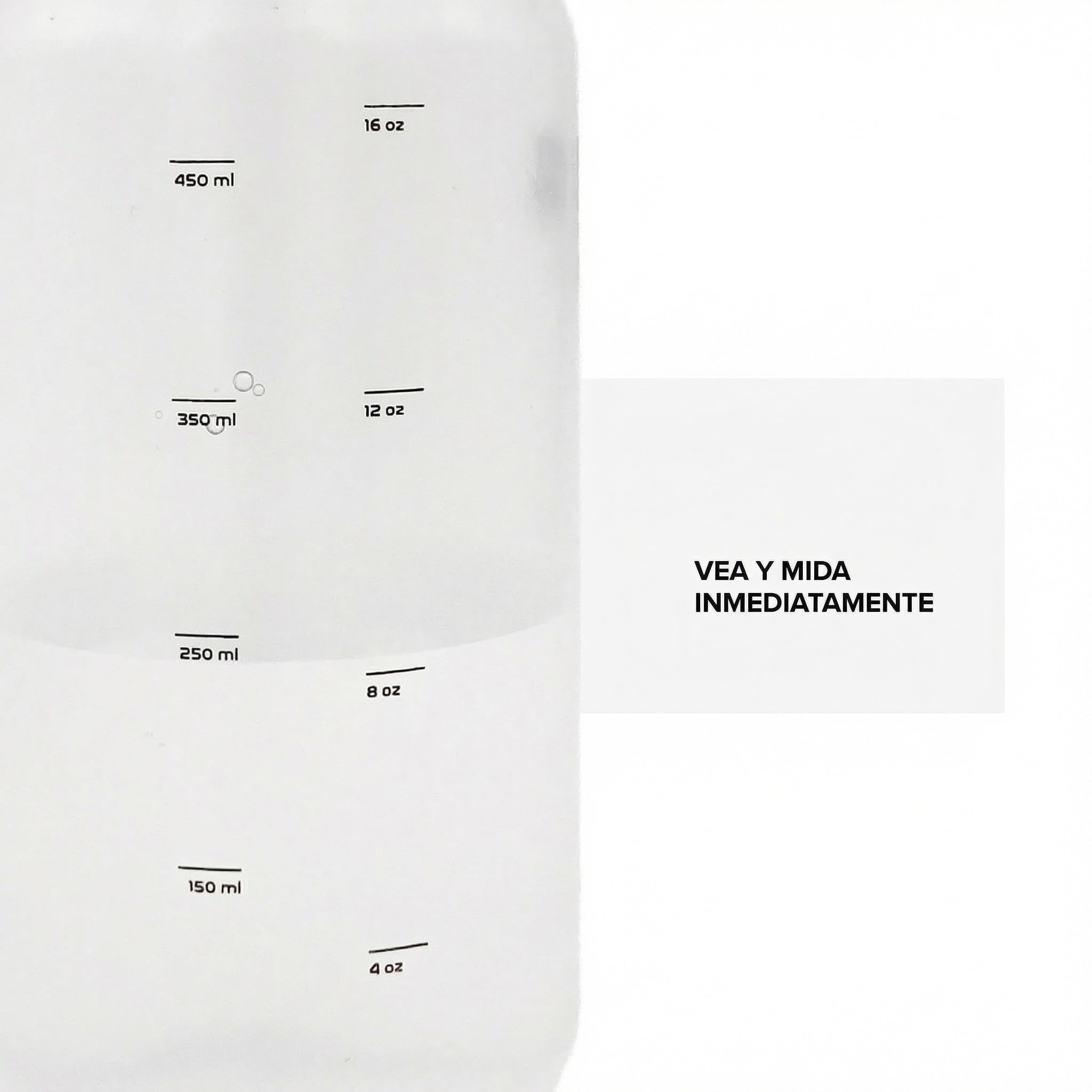 Polisport 8645600797 R 550ml AMZ Botella de Agua Multi-Deporte, Capacidad 550ml, Ultra-Ligero, Flexible, Boquilla Soft-Touch, Sin BPA, Bidón Ciclismo, MTB, Color Transparente — view 6