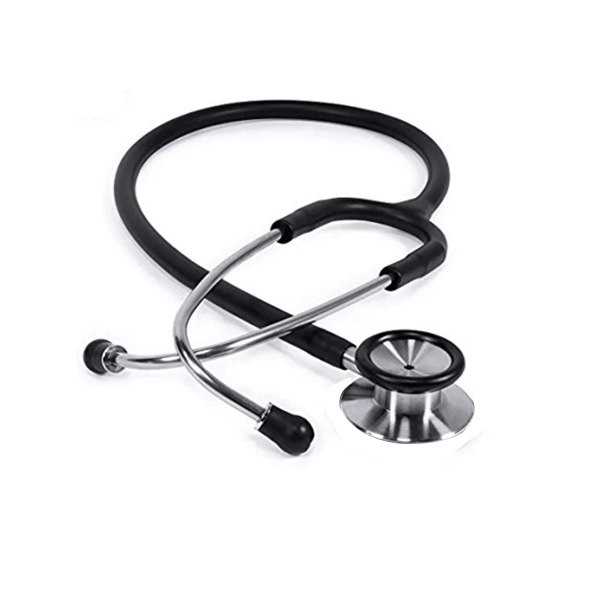Dr. Odin OST004 Basic Stethoscope with Aluminium Chestpiece, Brass Frame, High Acoustic Sensitivity, Free Diaphragm & Ear Plug, Compact & Durable Design for Medical Professionals