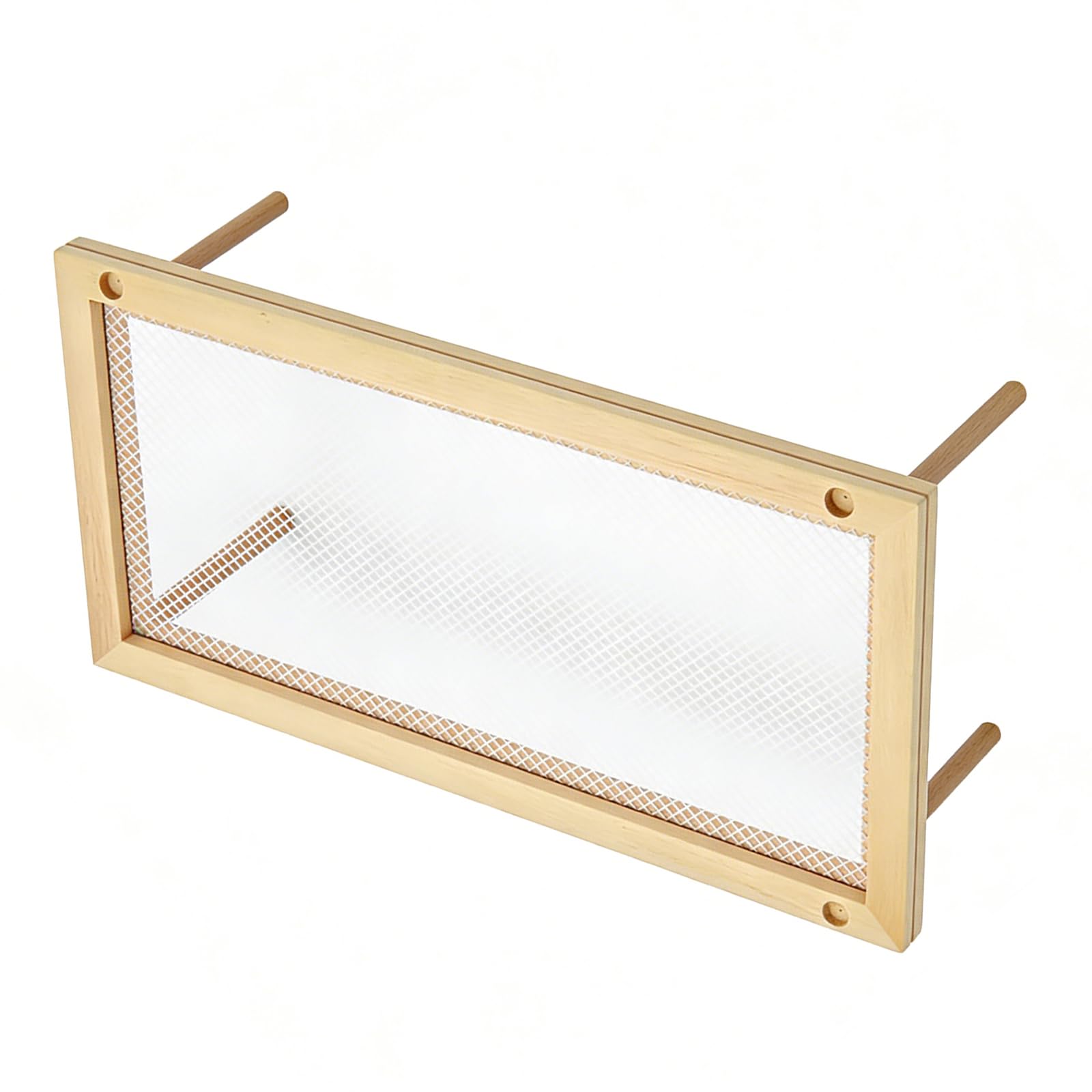 Tsophreniq Multipurpose Wood Drying Stand for Italian Pastas Safe Home Organization Foldable Kitchen Rack