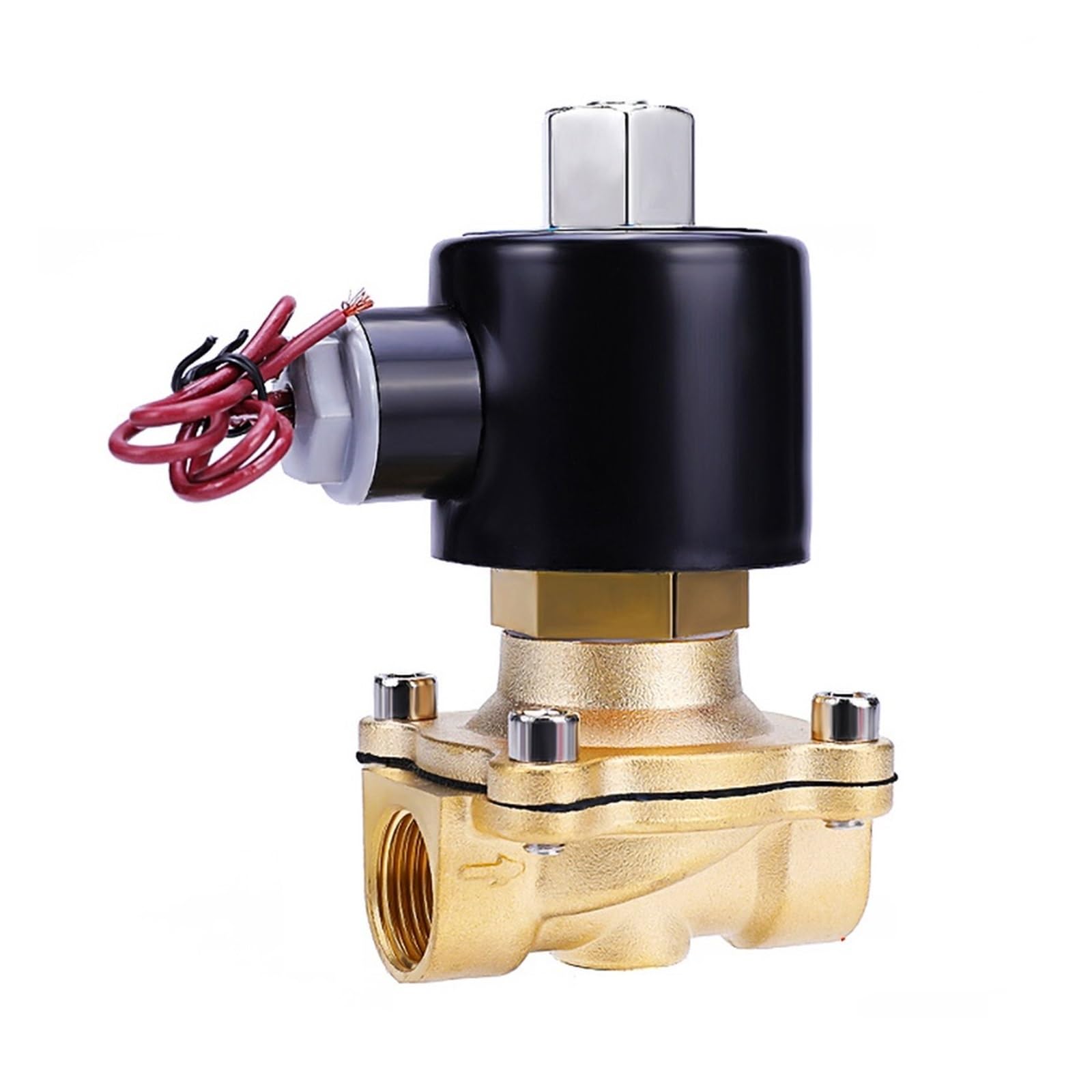 Électrovanne 110V normalement ouverte pour automatiser l'arrosage et le gaz