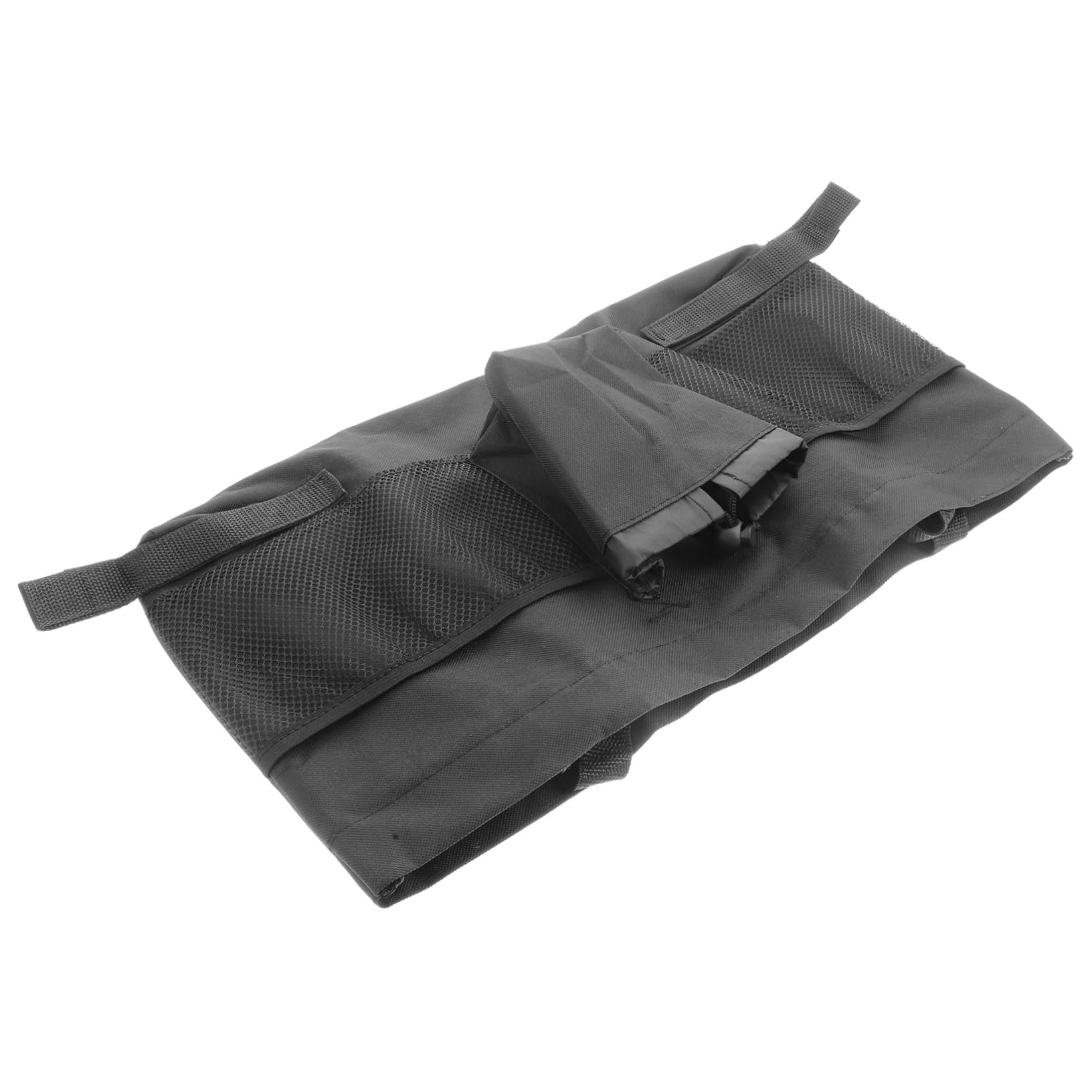 Bolsa Colgante para Andador Negra de Tela Oxford Ligera | Gran Capacidad, y Fácil de Llevar, Uso en Compras y Actividades al Aire Libre