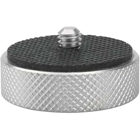 Adattatore A Vite Da 1/4" Femmina A 5/8" Maschio – Convertitore In Alluminio Per Treppiedi, Microfoni, Livelle Laser - 3