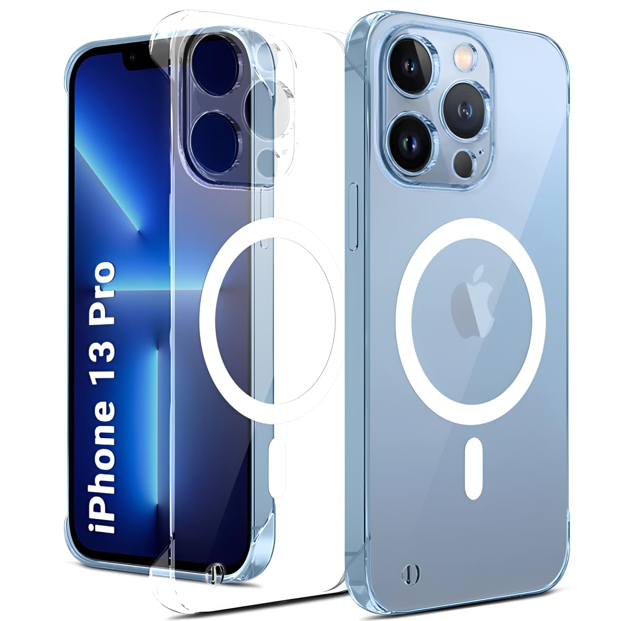 Aa TrendX Frameless Transparent Magnetic Case Compatible with