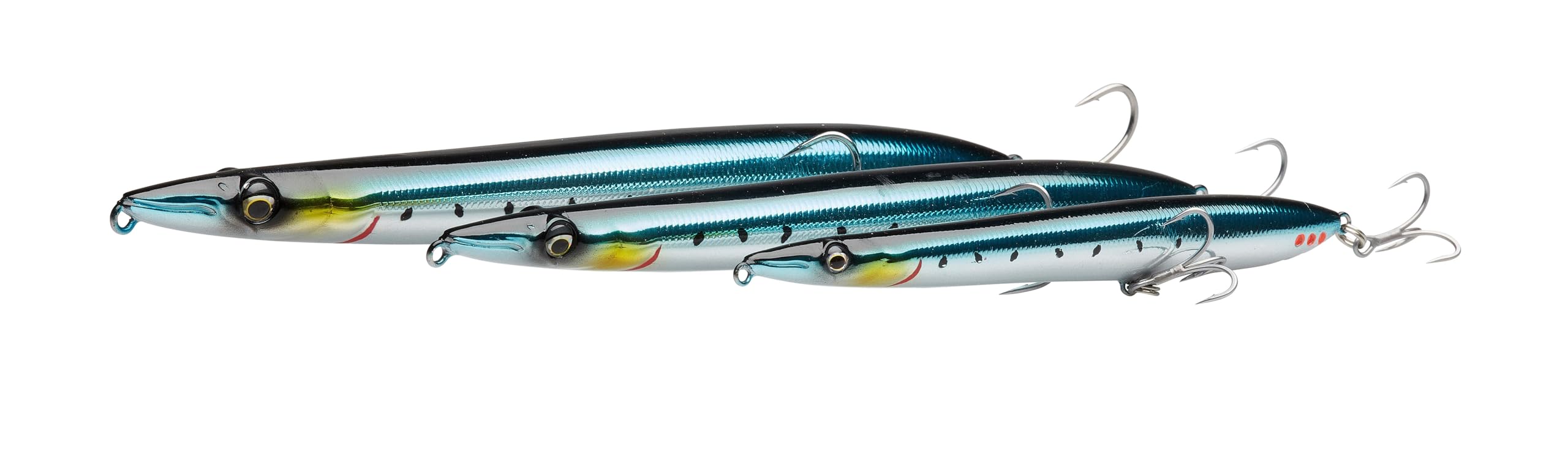 Savage Gear Surf Walker 2.0 – Ultimate Distance Casting & Enhanced Walking Action for Saltwater Fishing Anglers, Ideal for Sea Bass, Bluefish, Barracuda & Leerfish, Slim Design Snow White 18 cm