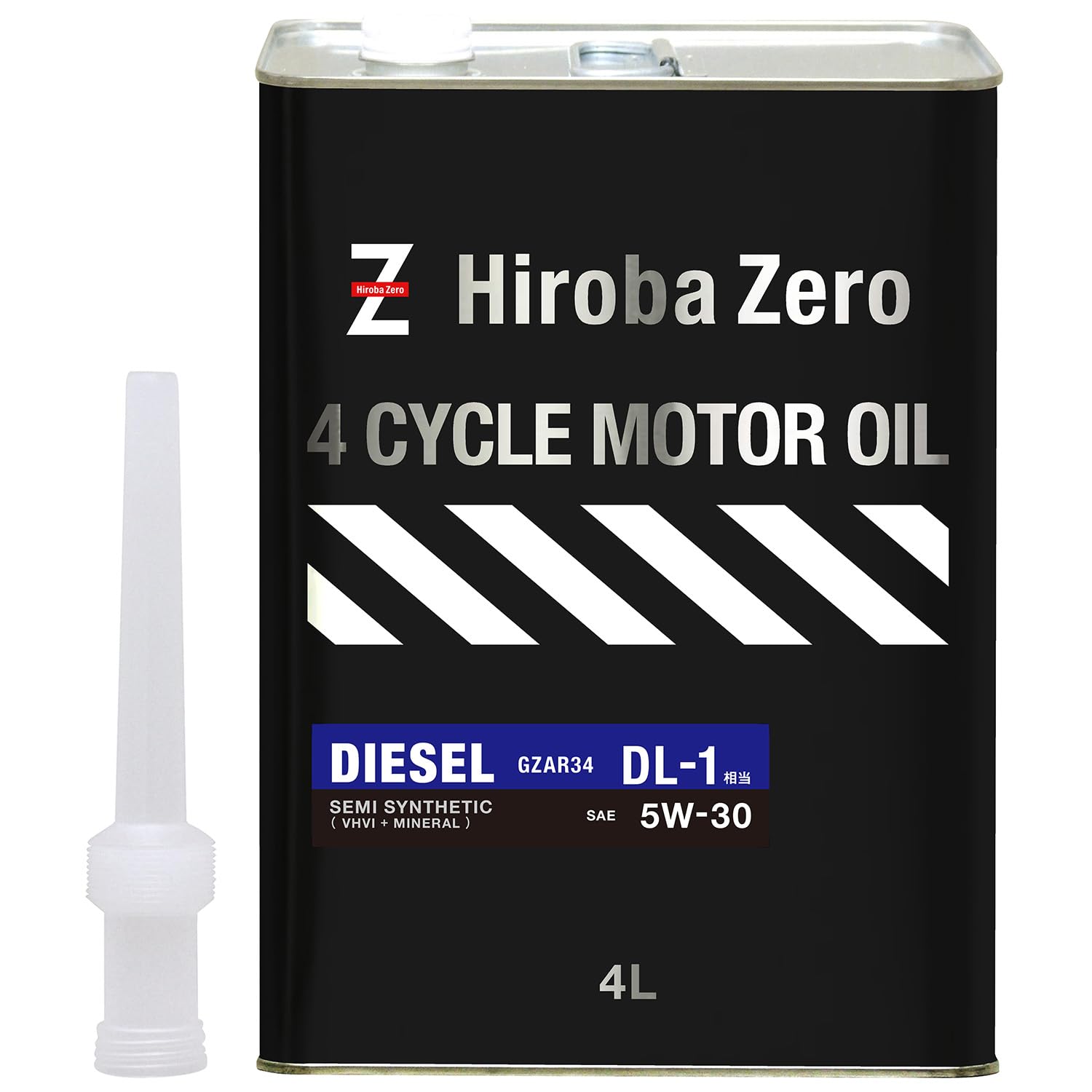 Amazon.co.jp: ヒロバ・ゼロ 車用 ディーゼルオイル 4L/5W-30 [DL-1