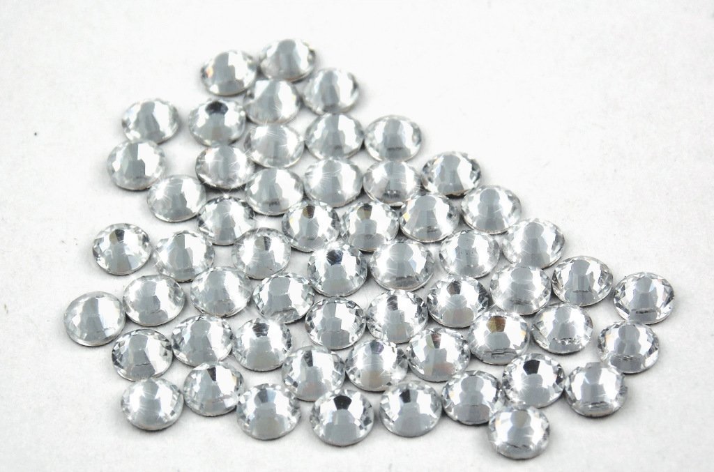 STRASS MC Stone collection 1000 sztuk SS34 7mm Jasny kryształ termosamoprzylepny