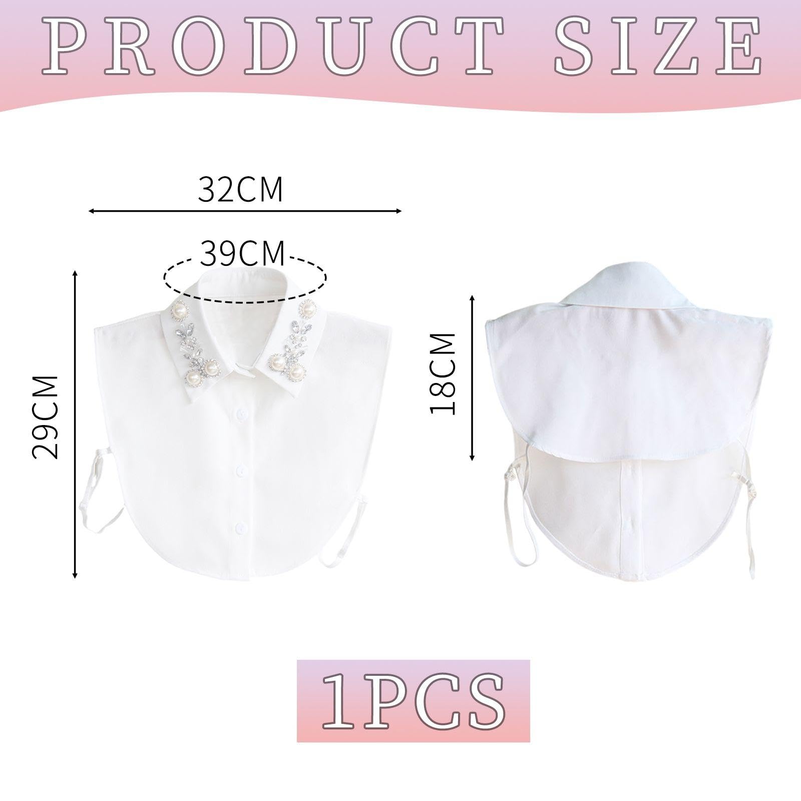 Colletto Da Donna 1 Pezzo, Colletto Finto Elee, Accessori Di Abbigliamento