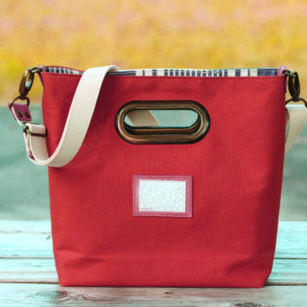 Trimming Shop 50pcs Oval Eyelets Grommets with Washers and Fixing Hand Tool Set for DIY Projects, Stationary, Leathercrafts, Banner Making (40mm, Gold)