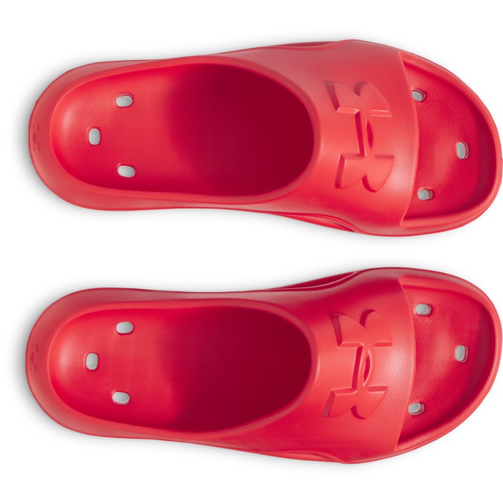 Under Armour Locker V Slide Herren Sandalen, (247) Lehmbraun/Lehmbraun/Weiß Spitz, 41 EU – Ansicht 4