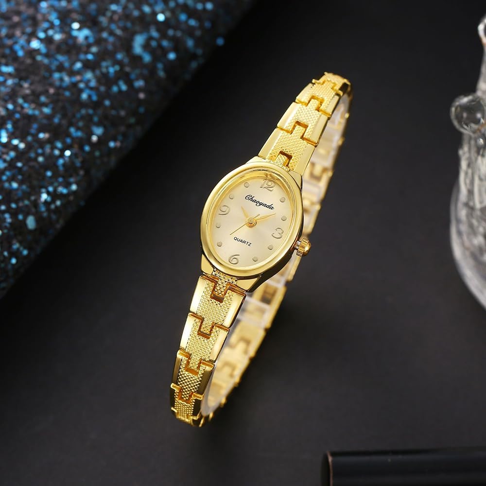 Fashion Watches for Women Small Gold Bracelet Watches Ladies Analog Quartz Wrist Watches - Image 2