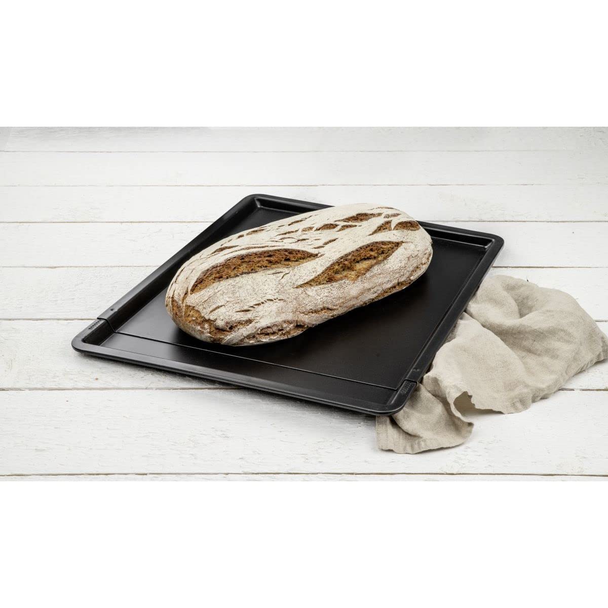 Zenker Expandable Cookie Pan, Nonstick, 14-1/2-Inch to 20-1/2-Inch