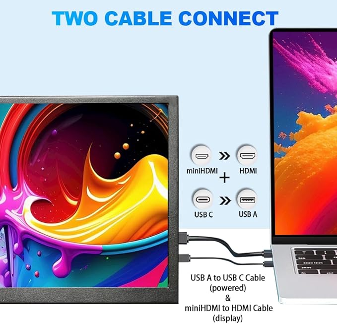 Monitor Extensor 10.1 QHD IPS miniatura 4