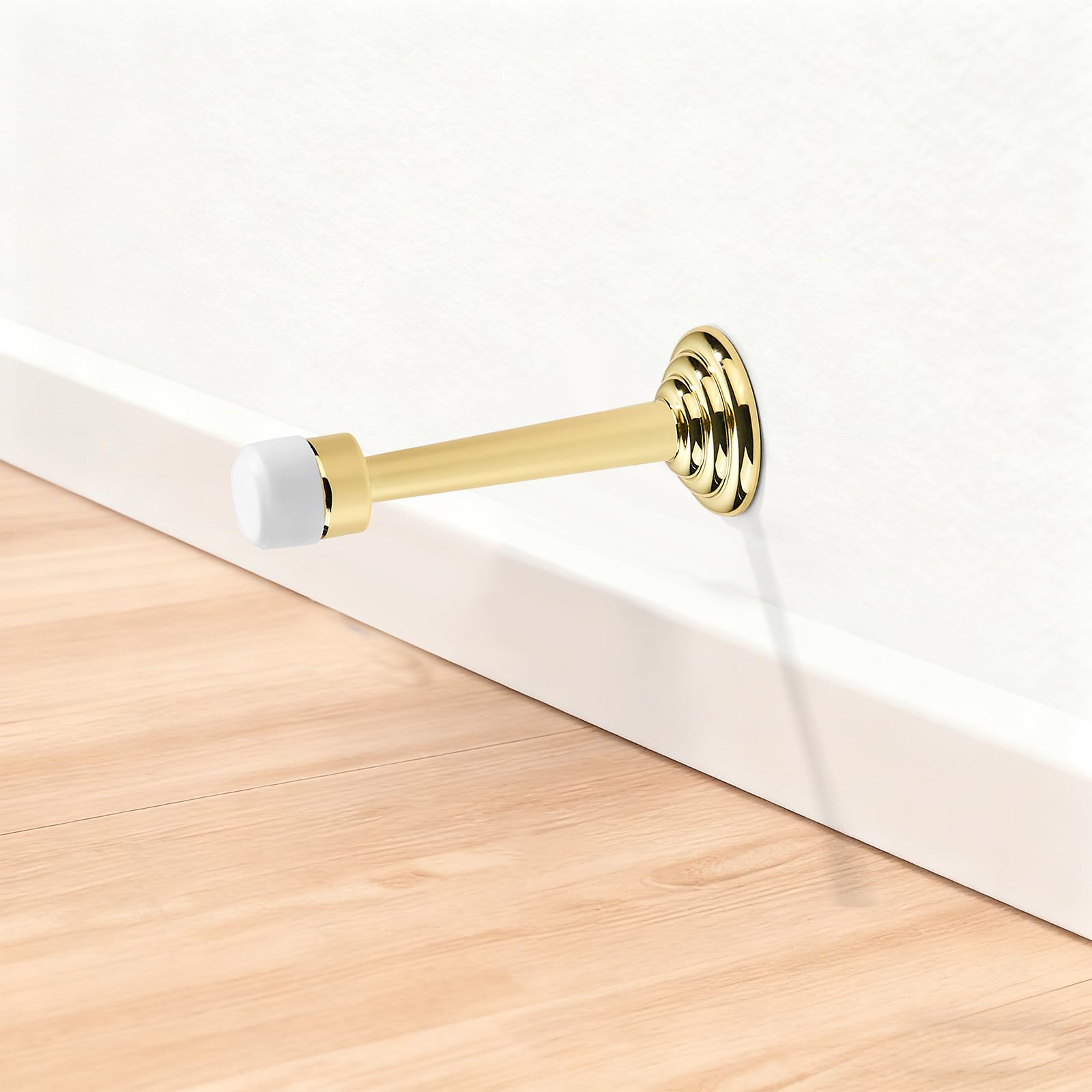 Polished Gold Door Stop - DS340, Zinc Alloy — KHTUMEWARE