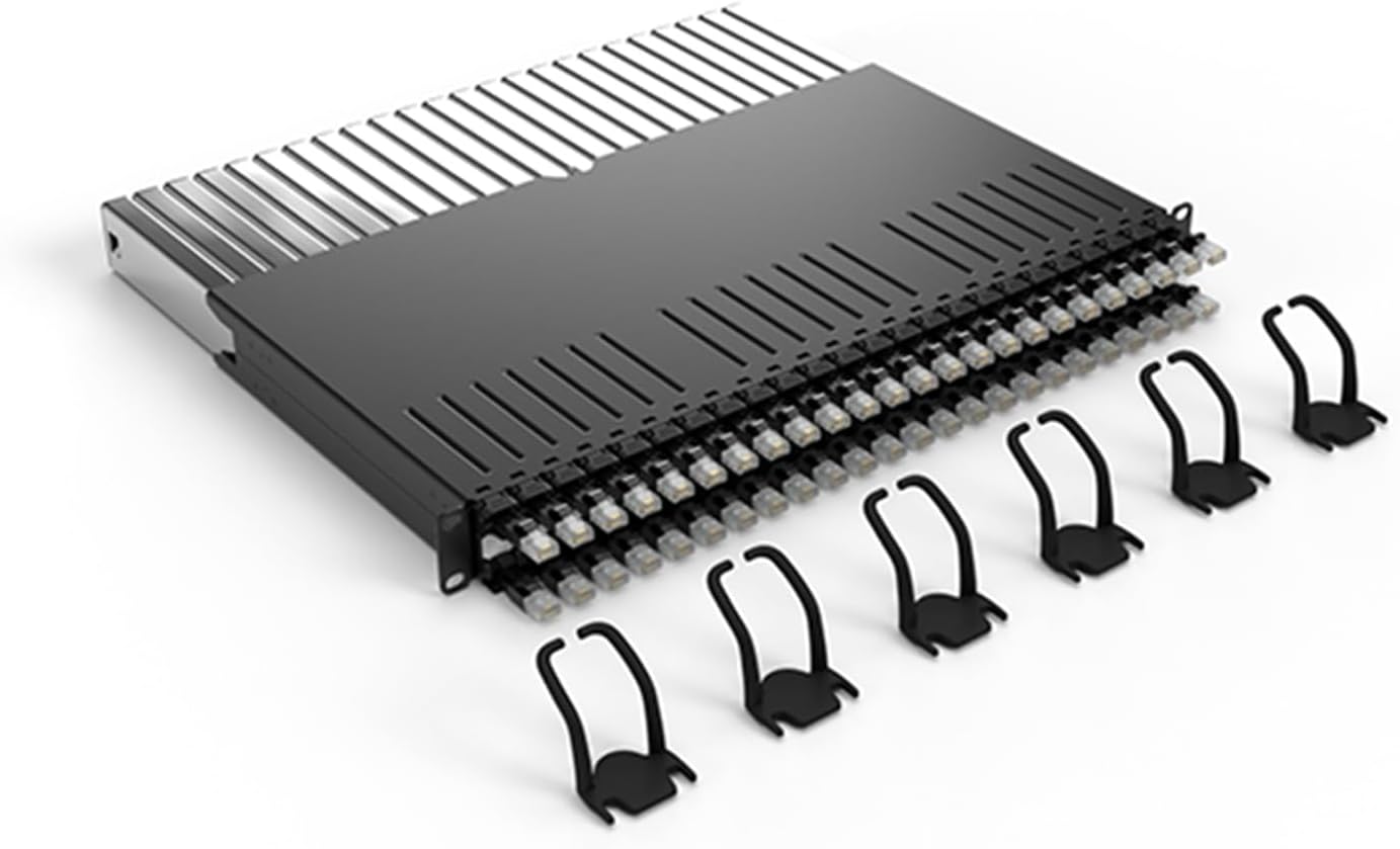 PATCHBOX® 365 Cat.6a Patch Panel 24 Port Cable Management