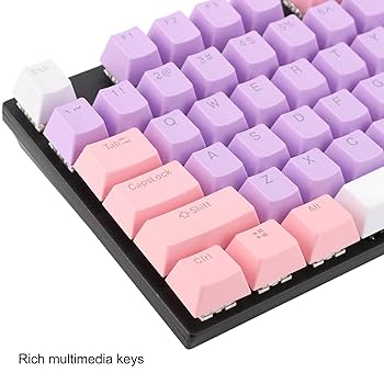 Amazon | ブルースイッチメカニカルキーボード、87キーズ