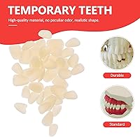 Vista 5 de EXCEART 100 piezas de rellenos de chapa de dientes de resina artificial, reemplazos temporales para suministro de reparación de dientes