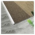 PVC Flexible Carpet Edge Strip, Rubber Floor Transition Strips-self Adhesive for Trim Strip with a Carpet Edging Height Less Than 6 mm/0.2in (Color : White, Size : Length 4m/157in)
