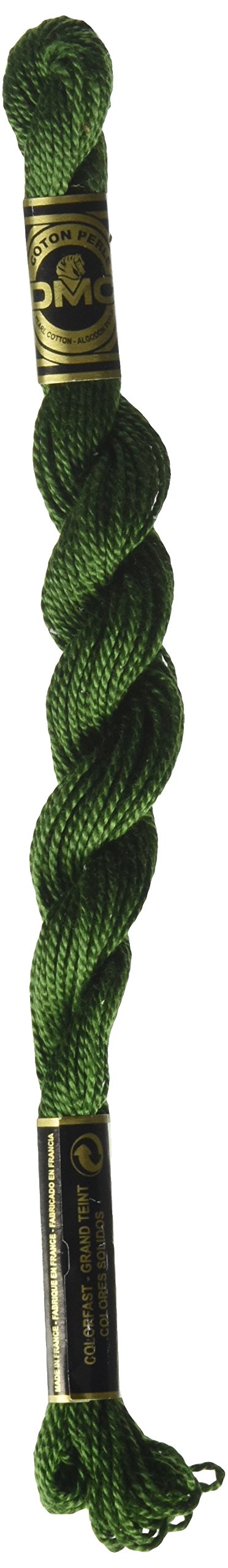 Dmc 115 5-3345 Pearl Cotton Thread Dark Hunter Green Size 5 White,Green