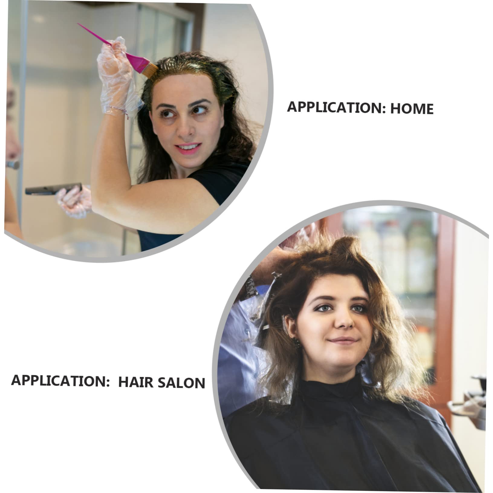 11 Stück Haarfärbe mit Silikonhaube und Kunststoffhaarklammern Einfach zu Bedienen für Selbstgemacht Haarfärben zu Hause oder Salon