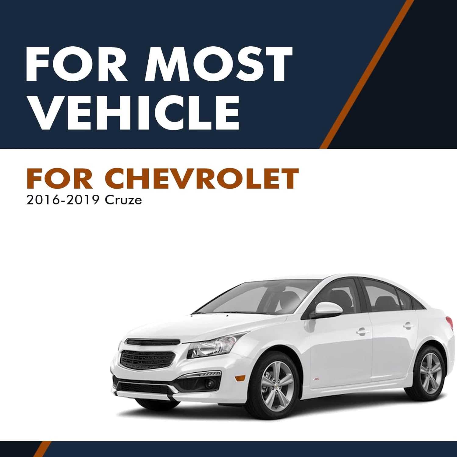 PM Auto Pair of 2 Front Left-Right Quick Complete Strut-Coil Spring Compatible With 2016-2019 Chevrolet Cruze L4 1.4L Turbo