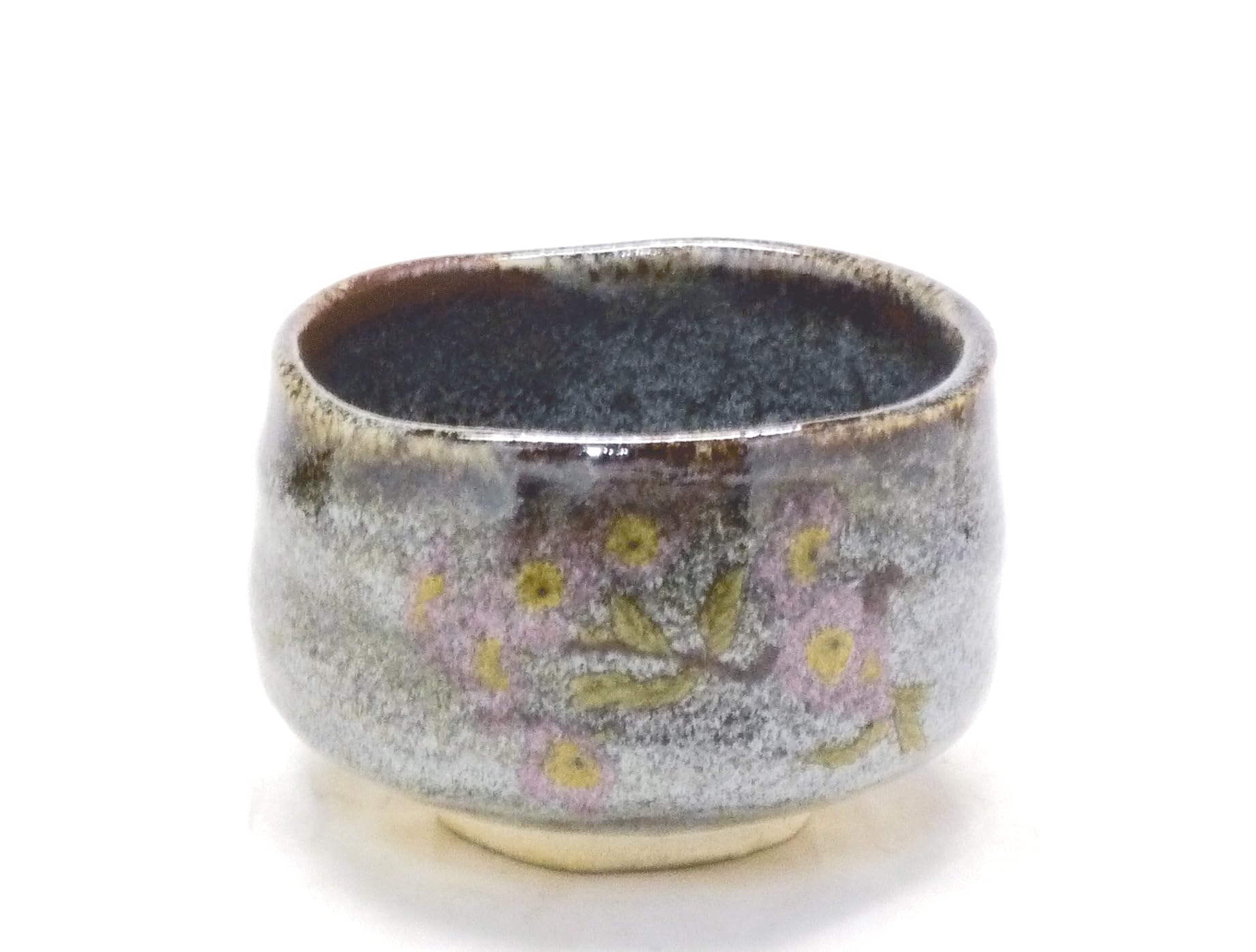 Amazon | 九谷【抹茶碗】桜 ソメイヨシノ | 九谷焼酒井百華園 | 抹茶碗
