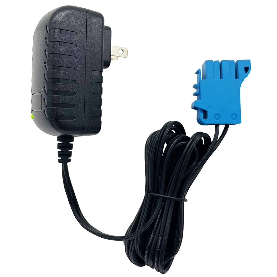 Peg Perego Battery Peg Perego 12v Charger Nuxkst 12V Battery Charger For Peg Perego, Ground Force Tractor John Deere Gator XUV Polaris Outlaw Citrus RZR 900 Powered Ride On Car Replacement Power